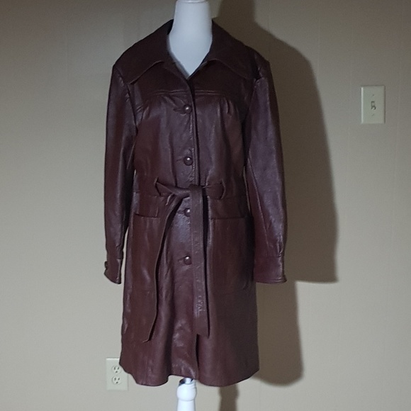 New England Sportwear Co. Jackets & Blazers - New England Sportwear Co. Leather Coat